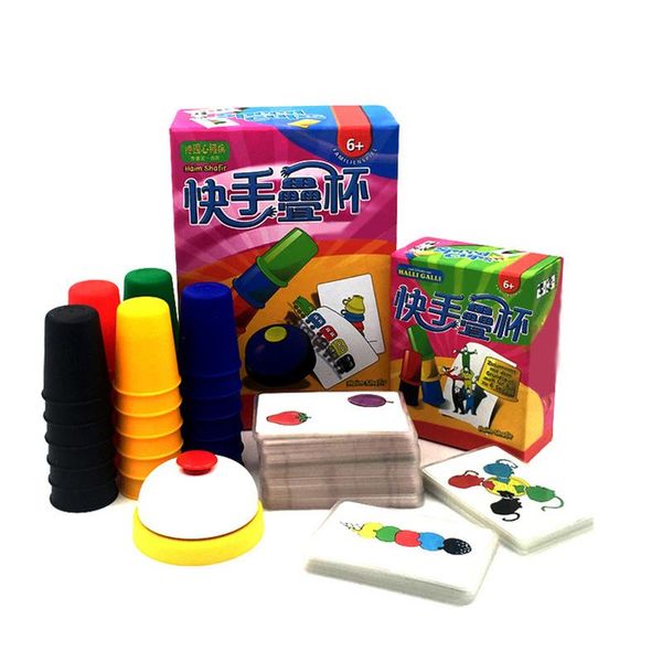 family board game 2-4 players speed cups stacking game card funny party challenge quick cups game for child gift
family board game 2-4 players speed cups stacking game card funny party challenge quick cups game for child gift