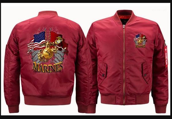 jacket sport flight stand collar suit men plus size casual wear designer men jacket marines print ribbons, Black;brown
jacket sport flight stand collar suit men plus size casual wear designer men jacket marines print ribbons, Black;brown