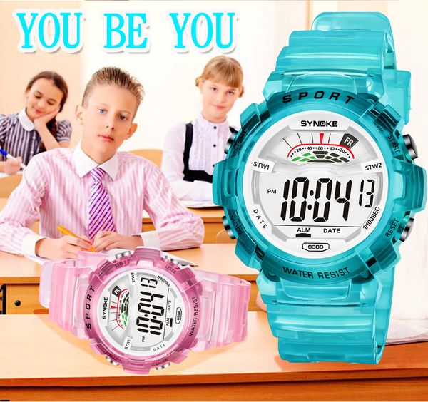 synoke new digital children watch kids watches girls boys clock child sport wrist watch digital-watch for girl boy surprise gift, Blue
synoke new digital children watch kids watches girls boys clock child sport wrist watch digital-watch for girl boy surprise gift, Blue
