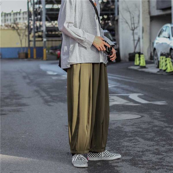 spring straight pants men's fashion solid color stretch waist casual pants men streetwear wild loose hip hop trousers mens, Black
spring straight pants men's fashion solid color stretch waist casual pants men streetwear wild loose hip hop trousers mens, Black