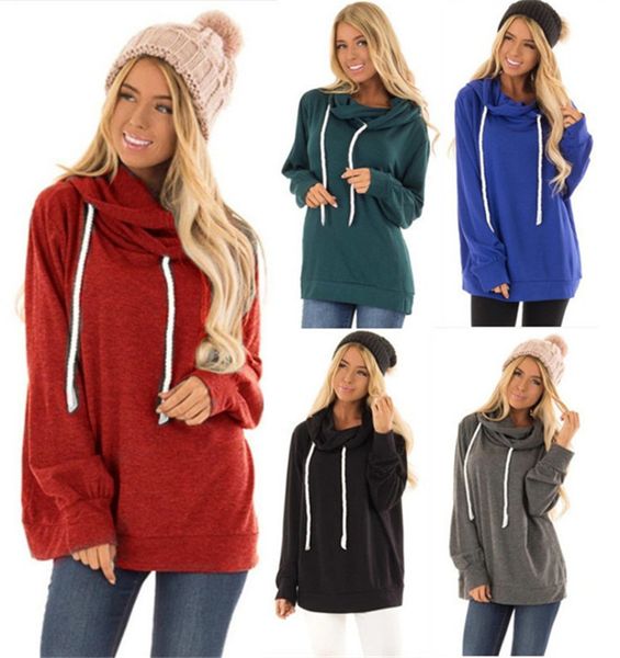 woman autumn winter hoodie loose drawstring design sweatshirts jogger casual pullover plain color women coat, Black
woman autumn winter hoodie loose drawstring design sweatshirts jogger casual pullover plain color women coat, Black