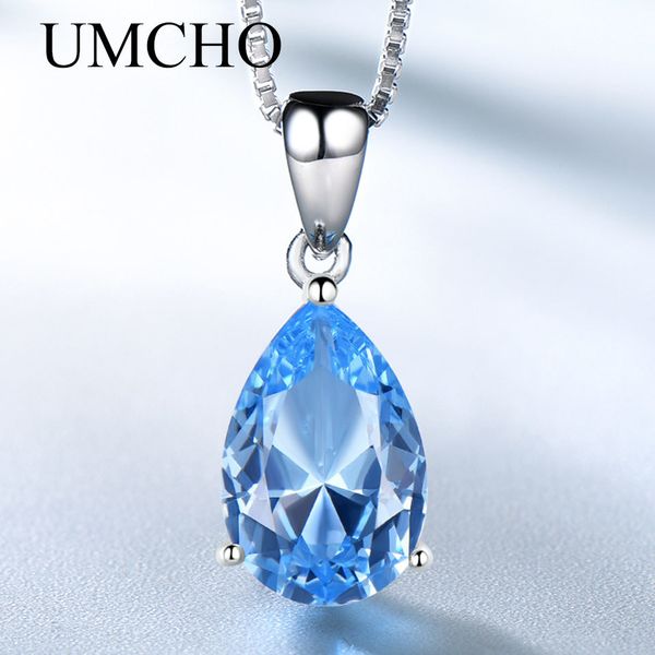 umcho simulate blue z pendant necklace for women water drop solitaire 925 sterling silver chain fashion necklace for women
umcho simulate blue z pendant necklace for women water drop solitaire 925 sterling silver chain fashion necklace for women