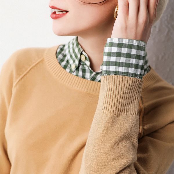 womens long sleeve sweater round neck pullover knitted wear knitwear jumpers, White;black
womens long sleeve sweater round neck pullover knitted wear knitwear jumpers, White;black
