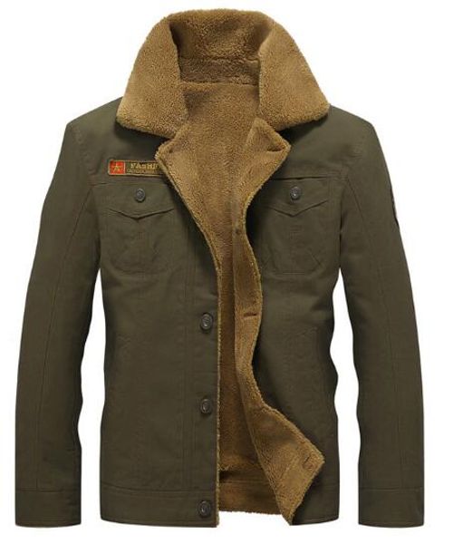 men army outerwear military tactical jackets winter bomber jackets mens cotton thick fur collar warm coats, Black;brown
men army outerwear military tactical jackets winter bomber jackets mens cotton thick fur collar warm coats, Black;brown