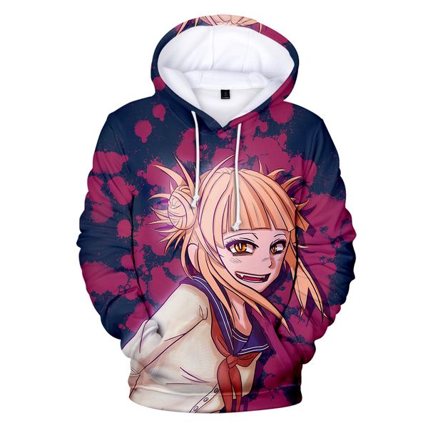 anime himiko toga 3d hoodies men/women/kids cartoon my hero academia hoodie cute toga himiko coats hip hop 3d printed pullovers, Black
anime himiko toga 3d hoodies men/women/kids cartoon my hero academia hoodie cute toga himiko coats hip hop 3d printed pullovers, Black