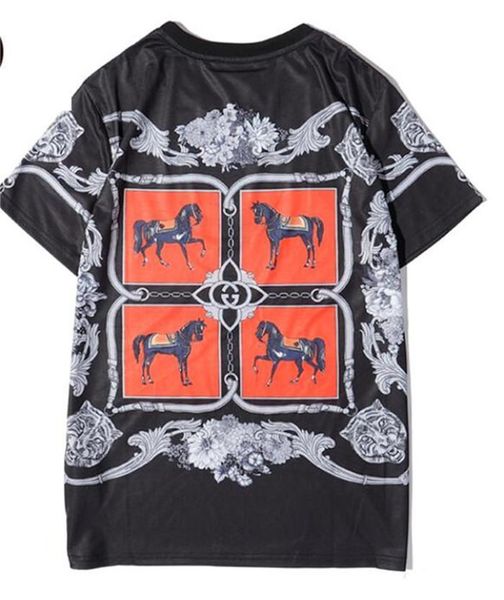 men's cotton 2019 summer t-shirt, monographic t-shirt, classic style, multi-color ing, White
men's cotton 2019 summer t-shirt, monographic t-shirt, classic style, multi-color ing, White