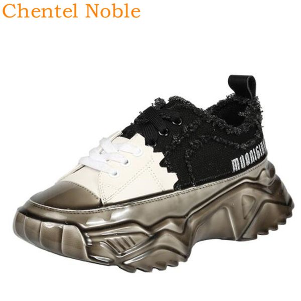 2019 trend real leather chunky sneakers for womens mixed color lace up women casual shoes bottom ultra designer muffin shoes, Black
2019 trend real leather chunky sneakers for womens mixed color lace up women casual shoes bottom ultra designer muffin shoes, Black