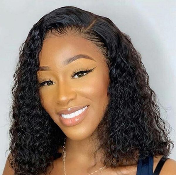 kinky curly lace wig brazilian bob wig virgin human hair lace front wig with baby hair for black women, Black;brown
kinky curly lace wig brazilian bob wig virgin human hair lace front wig with baby hair for black women, Black;brown