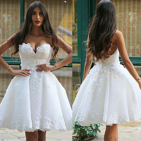 лето boho потрясающие 2019 милая спинки сексуальные аппликации белые короткие линии мини свадебные платья кружева свадебное платье на заказ, White
лето boho потрясающие 2019 милая спинки сексуальные аппликации белые короткие линии мини свадебные платья кружева свадебное платье на заказ, White