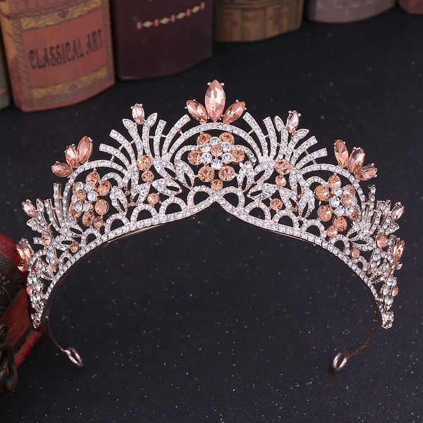 baroque diverse silver crystal bridal tiaras crown rhinestone pageant diadem crowns headpiece wedding hair jewelry accessories, Golden;white
baroque diverse silver crystal bridal tiaras crown rhinestone pageant diadem crowns headpiece wedding hair jewelry accessories, Golden;white