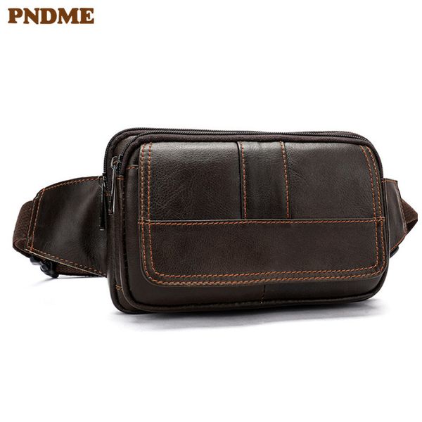 pndme casual simple genuine leather men's waist packs chest bag vintage outdoor cowhide fanny pack messenger bags
pndme casual simple genuine leather men's waist packs chest bag vintage outdoor cowhide fanny pack messenger bags