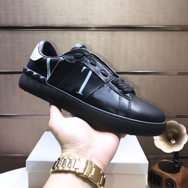 name branded paris designs lace-up casual shoes vintage studded spike sneakers low cut luxury party wedding trainers leather canvas sneaker, Black
name branded paris designs lace-up casual shoes vintage studded spike sneakers low cut luxury party wedding trainers leather canvas sneaker, Black
