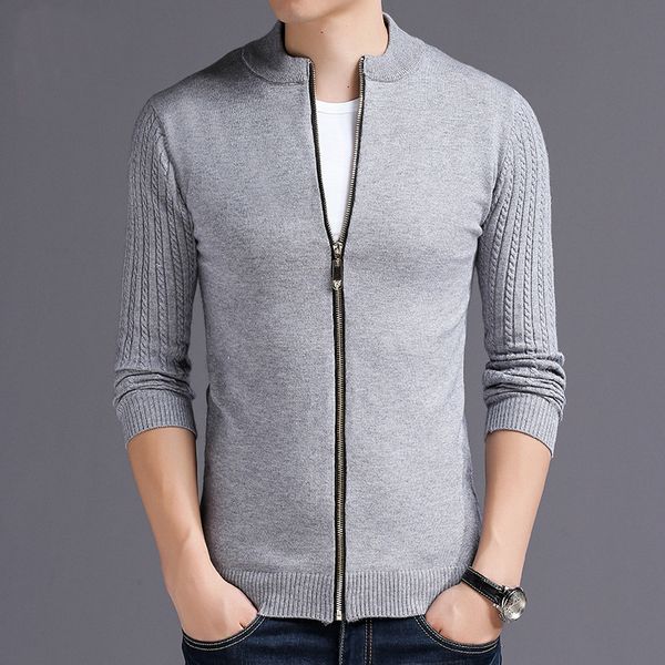 thoshine brand spring autumn men sweatercoats solid color knitted jackets zipper male cardigan outerwear sweater coat knitwear, White;black
thoshine brand spring autumn men sweatercoats solid color knitted jackets zipper male cardigan outerwear sweater coat knitwear, White;black