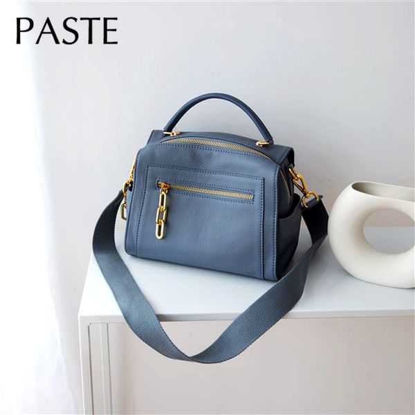 retro chic box shape design women shoulder bag 100% natural leather female handbag blue elegant daily totes
retro chic box shape design women shoulder bag 100% natural leather female handbag blue elegant daily totes