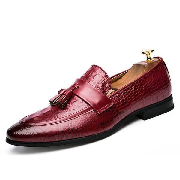 2018 new fashion drop shipping fashion mens tassel office footwear leather italian formal snake skin dress shoes plus size 47, Black
2018 new fashion drop shipping fashion mens tassel office footwear leather italian formal snake skin dress shoes plus size 47, Black