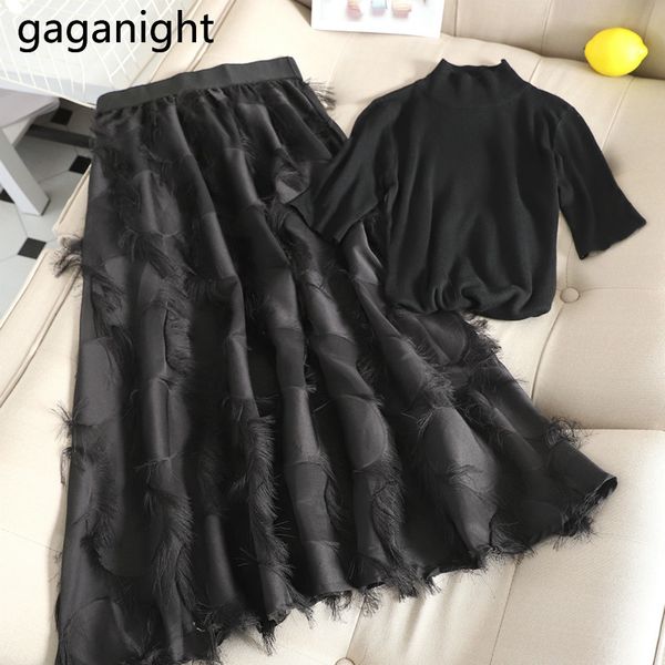 gaganight элегантный черный женский комплект из двух частей с коротким рукавом вязаная футболка кисточкой длинная юбка шикарный корейский ко, White
gaganight элегантный черный женский комплект из двух частей с коротким рукавом вязаная футболка кисточкой длинная юбка шикарный корейский ко, White