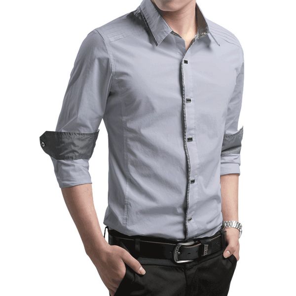 new men shirt fashion men's dress shirt autumn casual shirts cargo slim button long sleeve dress blouse -4xl, White;black
new men shirt fashion men's dress shirt autumn casual shirts cargo slim button long sleeve dress blouse -4xl, White;black