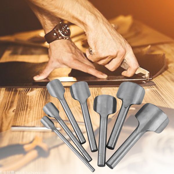 7-piece diy leather craft tools set half-round punch strap belt wallet end diy 10-40mm
7-piece diy leather craft tools set half-round punch strap belt wallet end diy 10-40mm