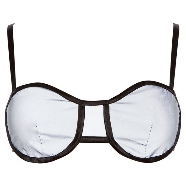 women 2018 new summer autumn navel sling reflective cloth low chest bottoming vest female, Black;white
women 2018 new summer autumn navel sling reflective cloth low chest bottoming vest female, Black;white