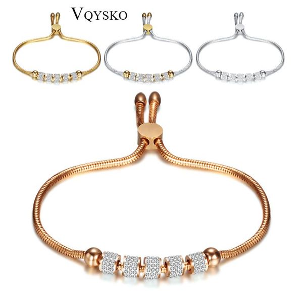 link, chain party jewelry adjustable snake bracelet for women four colors stainless steel brilliant cz pulseira, Black
link, chain party jewelry adjustable snake bracelet for women four colors stainless steel brilliant cz pulseira, Black