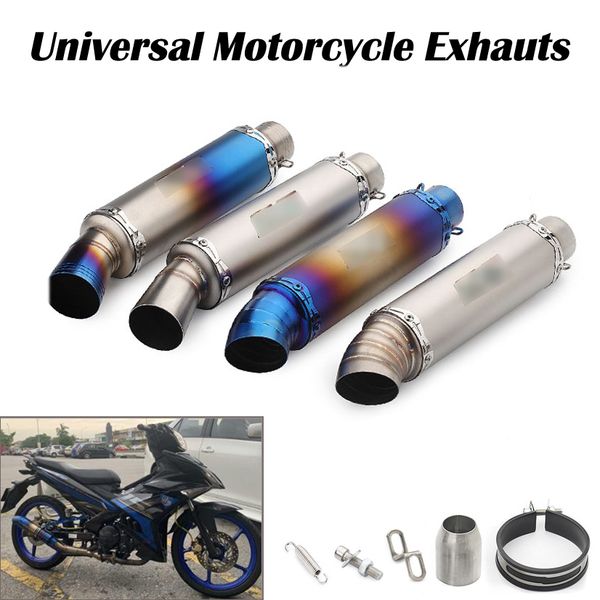 universal 51mm motorcycle sc exhaust muffler escape moto dirt bike scooter exhaust db killer for bws pcx 125 gsxr750 cbr300 fz6
universal 51mm motorcycle sc exhaust muffler escape moto dirt bike scooter exhaust db killer for bws pcx 125 gsxr750 cbr300 fz6