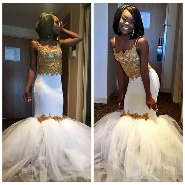 spaghetti strip mermaid prom dresses with gold lace appliques slim 2019 vintage custom long special occasion party gowns evening wear cheap, Black
spaghetti strip mermaid prom dresses with gold lace appliques slim 2019 vintage custom long special occasion party gowns evening wear cheap, Black