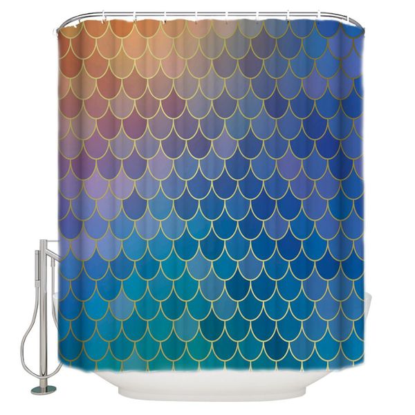 mermaid fish scale pattern shower curtains polyester fabric waterproof bathroom bath curtain
mermaid fish scale pattern shower curtains polyester fabric waterproof bathroom bath curtain