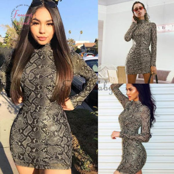 new fashion women snake printed mini dress ladies everning party clubwear bodycon dress drop shipping, Black;gray
new fashion women snake printed mini dress ladies everning party clubwear bodycon dress drop shipping, Black;gray