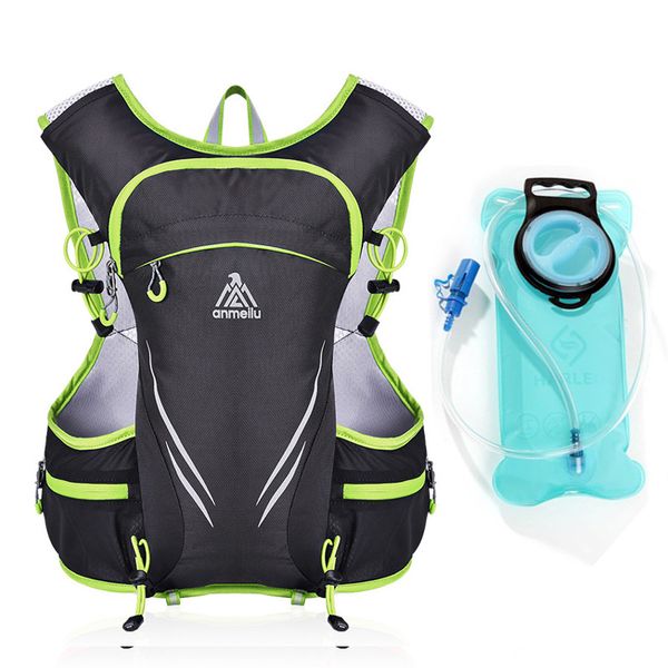 anmeilu 5l running bag camping sport gym cycling outdoor marathon mochila hydration backpack with 2l water bag bladder
anmeilu 5l running bag camping sport gym cycling outdoor marathon mochila hydration backpack with 2l water bag bladder