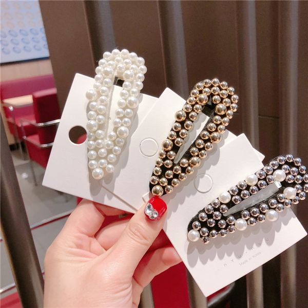 2019 korea women pearl flower hairpins vintage long barrettes hair clip crystal metal hollow hair accessories hairgrip hairgrips, Golden;white
2019 korea women pearl flower hairpins vintage long barrettes hair clip crystal metal hollow hair accessories hairgrip hairgrips, Golden;white