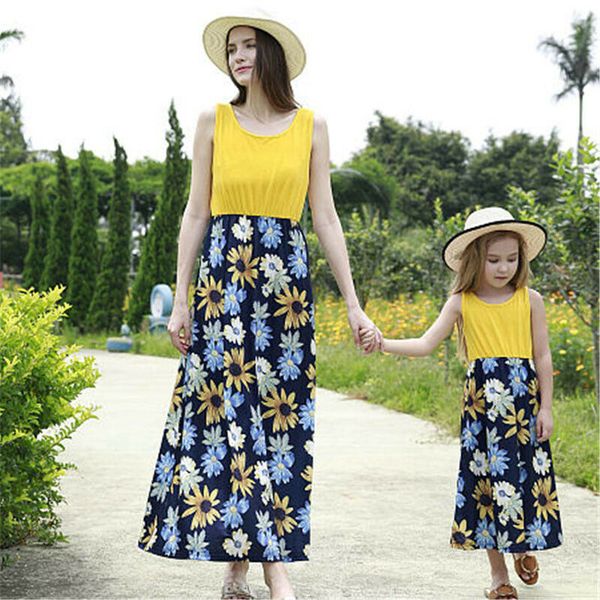 us mommy and me family matching dress mother daughter floral sleeveless holiday maxi dress clothes for women girls
us mommy and me family matching dress mother daughter floral sleeveless holiday maxi dress clothes for women girls