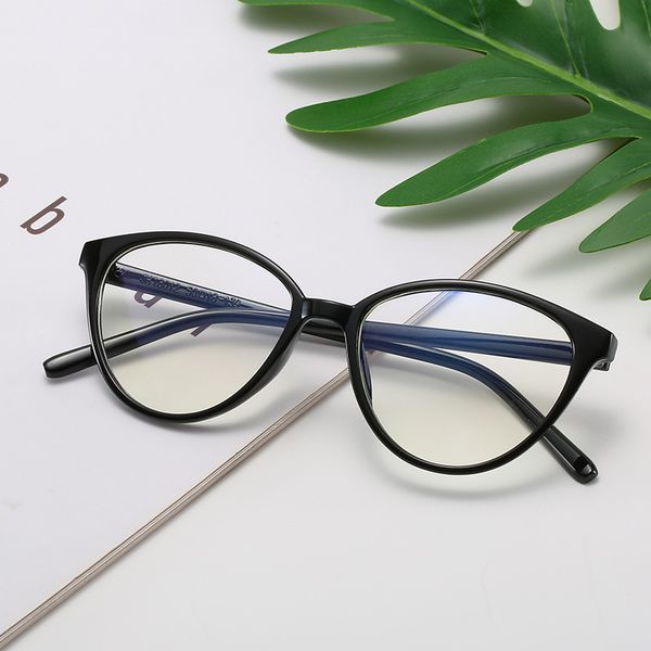 retro cat eye women's glasses flat lens college style transparent eyeglasses lady spectacles, Black
retro cat eye women's glasses flat lens college style transparent eyeglasses lady spectacles, Black