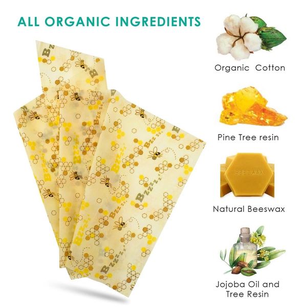 5 пакет многоразовый пчелиный food wrap кухня organic устойчивая моющийся хранения продуктов пчелиный wrap для сэндвич закуска фруктовый сыр
5 пакет многоразовый пчелиный food wrap кухня organic устойчивая моющийся хранения продуктов пчелиный wrap для сэндвич закуска фруктовый сыр