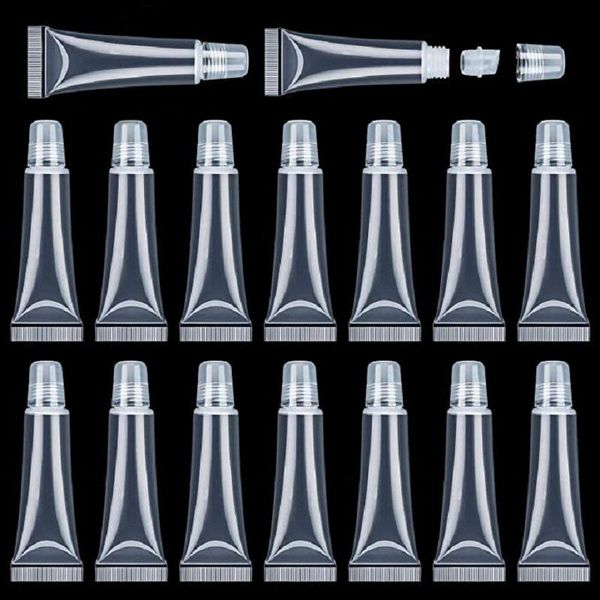 50 pcs 15ml lip gloss tubes lip balm soft hose makeup squeeze sub-bottling clear plastic lip gloss container b0010
50 pcs 15ml lip gloss tubes lip balm soft hose makeup squeeze sub-bottling clear plastic lip gloss container b0010
