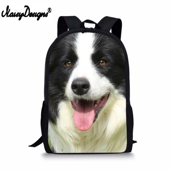 welcom custom black boder collie dog head printed women men satchel backpack for girls children school bags for boys girl female
welcom custom black boder collie dog head printed women men satchel backpack for girls children school bags for boys girl female