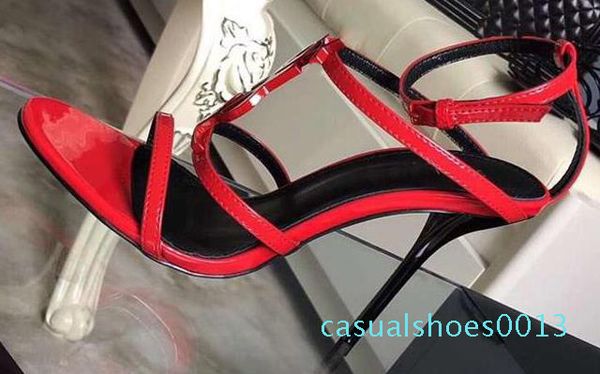 actual shoes 2019 luxury designer style patent leather thrill heels women unique letters sandals dress wedding brand shoes 35-41 c13, Black
actual shoes 2019 luxury designer style patent leather thrill heels women unique letters sandals dress wedding brand shoes 35-41 c13, Black