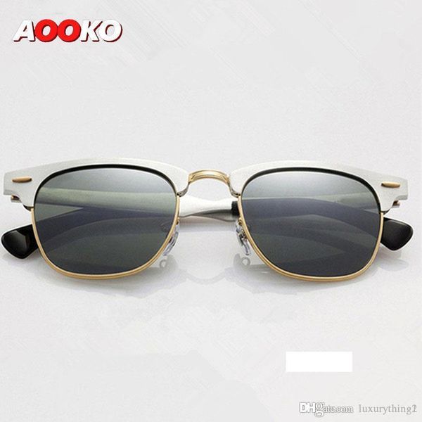 luxury- sunglasses for men sports sunglasses soscar 3507 aluminum magnesium frame green classic g-15 lenses with original leather box, White;black
luxury- sunglasses for men sports sunglasses soscar 3507 aluminum magnesium frame green classic g-15 lenses with original leather box, White;black