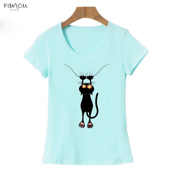Fashion Casual T Shirt Women Summer Tops Kawaii Cotton 3D Cat Print And Short Sleeve Vogue Tshirt
Fashion Casual T Shirt Women Summer Tops Kawaii Cotton 3D Cat Print And Short Sleeve Vogue Tshirt