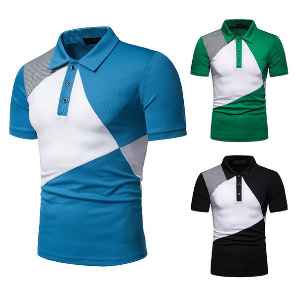 2019 лето новый стиль ума мужчины моды joint рубашки поло slim fit универсальный elegant с коротким рукавом футболки моды, White;black
2019 лето новый стиль ума мужчины моды joint рубашки поло slim fit универсальный elegant с коротким рукавом футболки моды, White;black