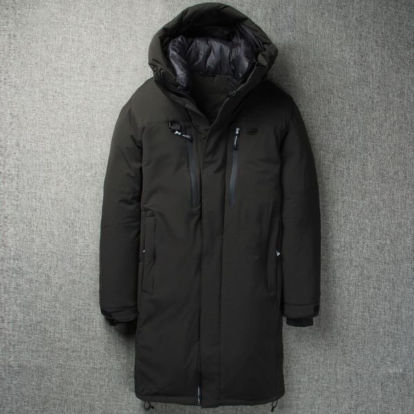 nice men winter down jacket thick snow overcoat long coat men fashion long duck down jacket parka outerwear winter jackets, Black
nice men winter down jacket thick snow overcoat long coat men fashion long duck down jacket parka outerwear winter jackets, Black
