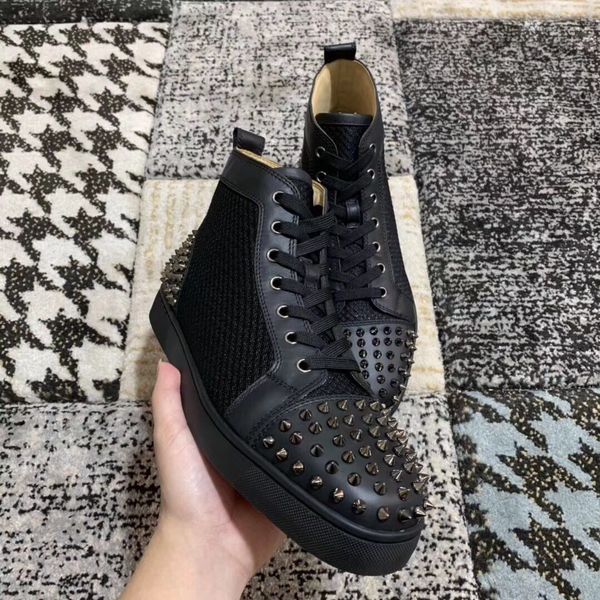 классическая красная подошва кроссовок обувь мужчины, женщины открытого инструкторы дизайнер luxury скейтборд high top шипы повседневные про, Black
классическая красная подошва кроссовок обувь мужчины, женщины открытого инструкторы дизайнер luxury скейтборд high top шипы повседневные про, Black