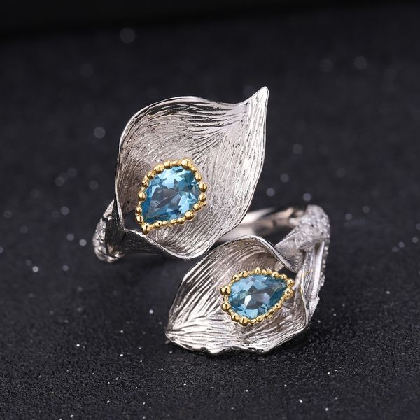 gem's ballet 3.02ct natural swiss blue z 925 sterling silver handmade calla lily ring earrings jewelry sets for women party
gem's ballet 3.02ct natural swiss blue z 925 sterling silver handmade calla lily ring earrings jewelry sets for women party