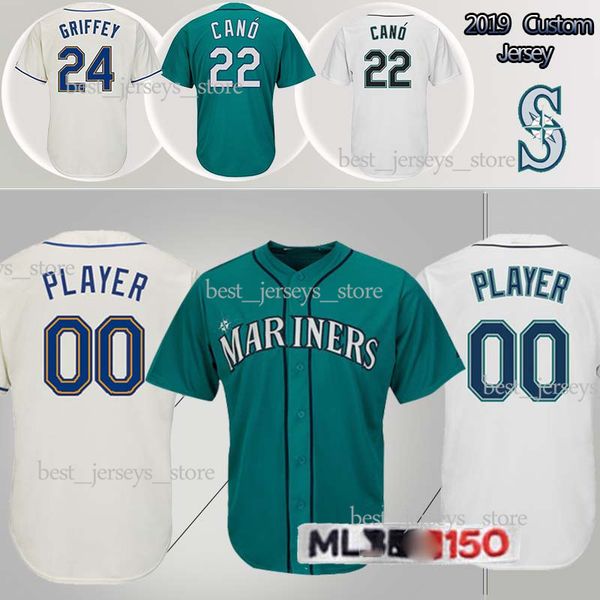 customized Seattle Baseball Jerseys Mariners 24 Griffey 22 Robinson Cano New Men Hot sale Jersey sportswear
customized Seattle Baseball Jerseys Mariners 24 Griffey 22 Robinson Cano New Men Hot sale Jersey sportswear