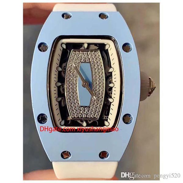 ric23-1 fashion ladies watch, rm037 blue ceramic, blue lips, margot robbie, ceramic case, rubber strap. mechanical self-winding movement, Slivery;brown
ric23-1 fashion ladies watch, rm037 blue ceramic, blue lips, margot robbie, ceramic case, rubber strap. mechanical self-winding movement, Slivery;brown