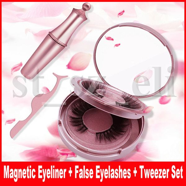 2 pairs magnetic liquid eyeliner & magnetic false eyelashes & tweezer set magnet false eyelashes set 4 in 1 make up tools
2 pairs magnetic liquid eyeliner & magnetic false eyelashes & tweezer set magnet false eyelashes set 4 in 1 make up tools