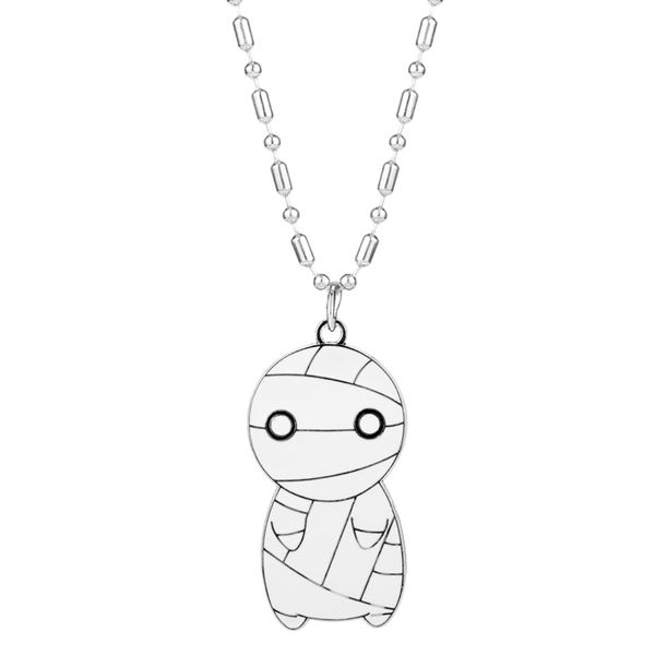 new anime how to keep a mummy necklace kawaii big eye mini cute toy mummy pendant necklace jewelry accessories gift for children, Silver
new anime how to keep a mummy necklace kawaii big eye mini cute toy mummy pendant necklace jewelry accessories gift for children, Silver