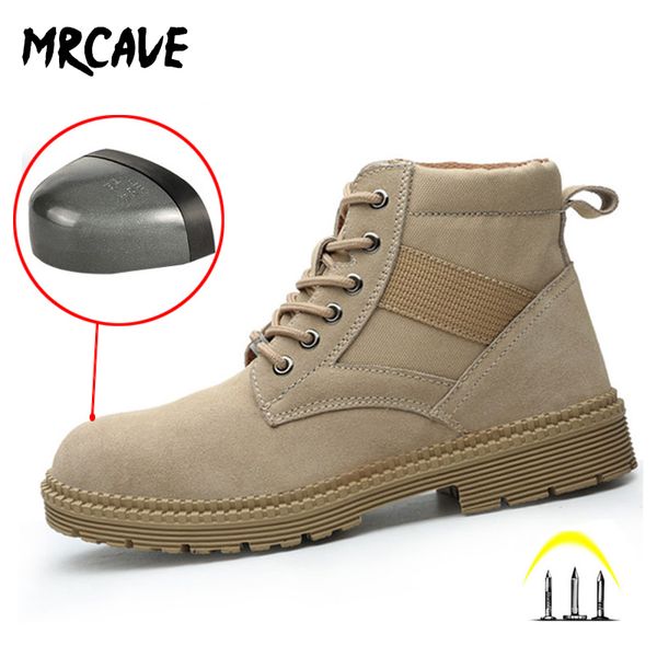 mrcave men work safety shoes steel toe puncture-proof ankle boots casual breathable comfortable construction protective footwear, Black
mrcave men work safety shoes steel toe puncture-proof ankle boots casual breathable comfortable construction protective footwear, Black