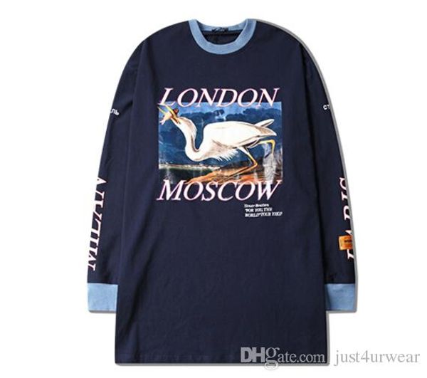 Mens Designer Tshirt Street Long Sleeved Tshirt Hoodies Spring Autumn Women Hip Hop Red-crowned Crane Print Pullover Tees Sweaters Tops
Mens Designer Tshirt Street Long Sleeved Tshirt Hoodies Spring Autumn Women Hip Hop Red-crowned Crane Print Pullover Tees Sweaters Tops