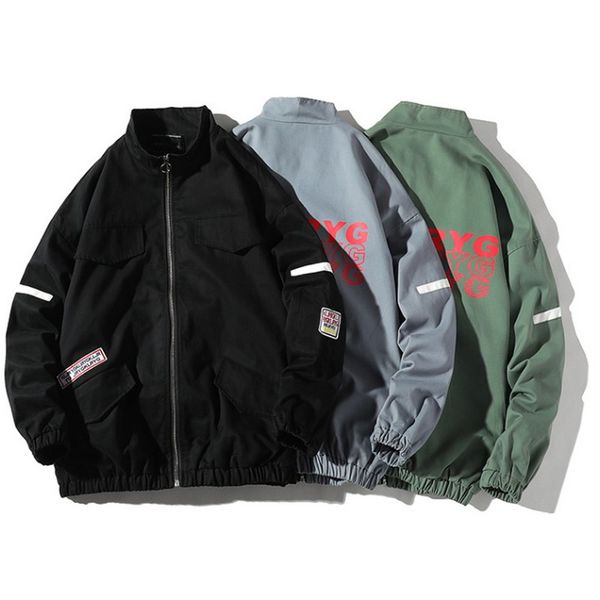 streetwear man jacket casual loose men's jacket hip hop men pocket korean letter printing solid color zipper men's clothe, Black;brown
streetwear man jacket casual loose men's jacket hip hop men pocket korean letter printing solid color zipper men's clothe, Black;brown