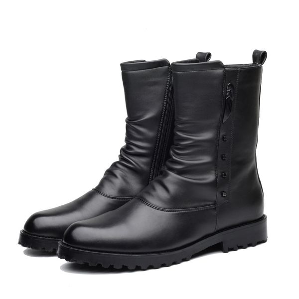 spring autumn men motorcycle boots british style pointed toe mid-calf boots outdoor male shoes leather boots, Black
spring autumn men motorcycle boots british style pointed toe mid-calf boots outdoor male shoes leather boots, Black